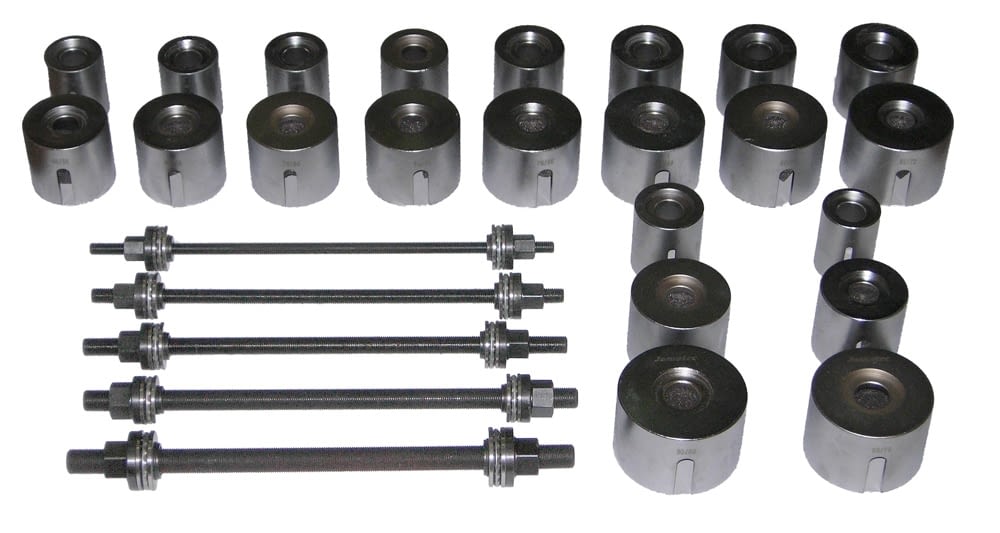 Kit extractor bujes 27 piezas sin sacar parrilla