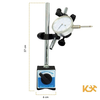 Reloj comparador + base magnética (2 artículos)