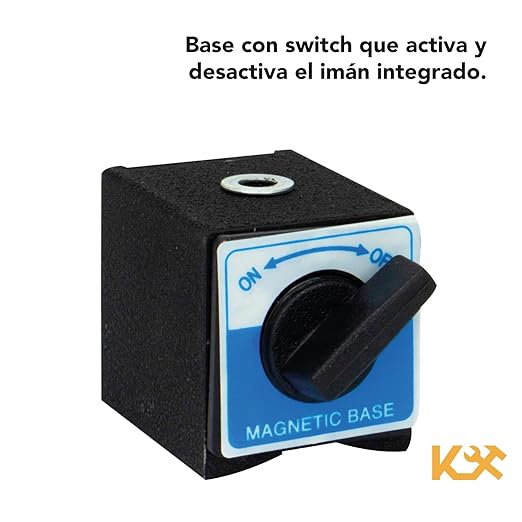 Reloj comparador + base magnética (2 artículos)