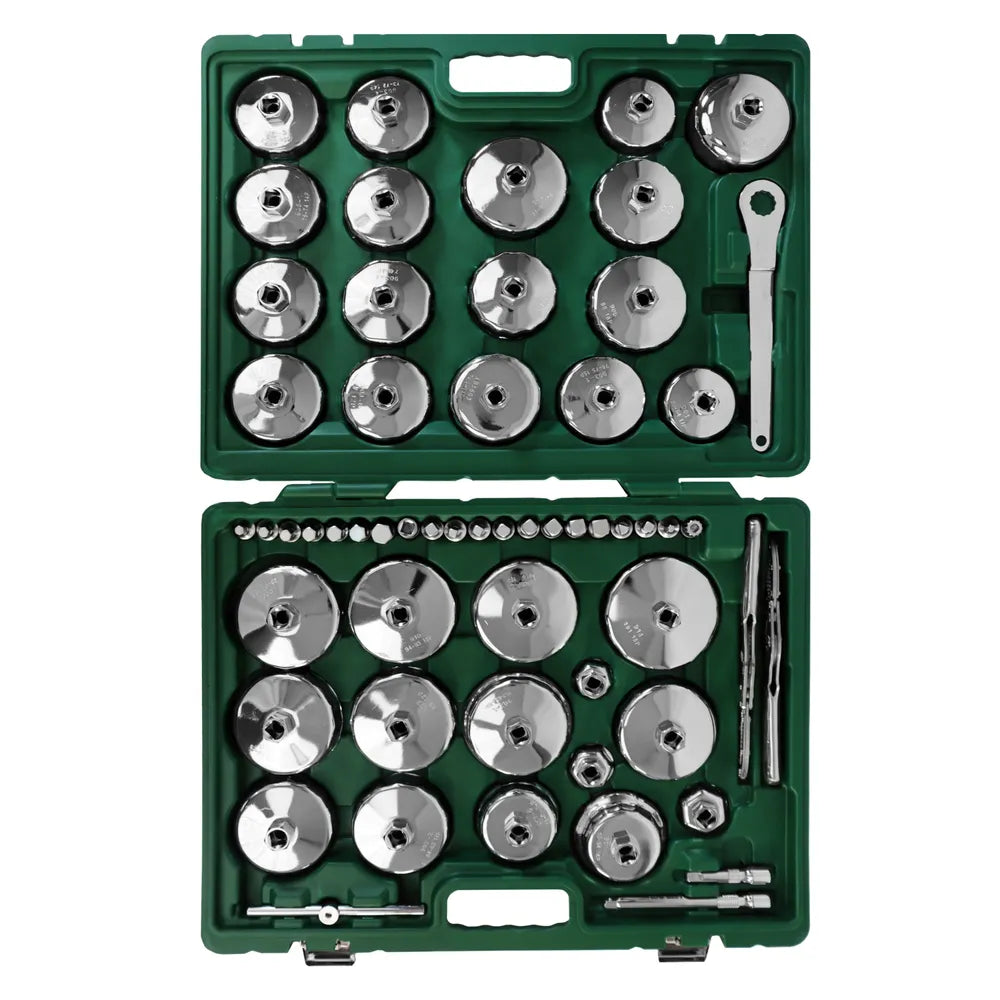 Kit extractores de filtros de aceite 58piezas