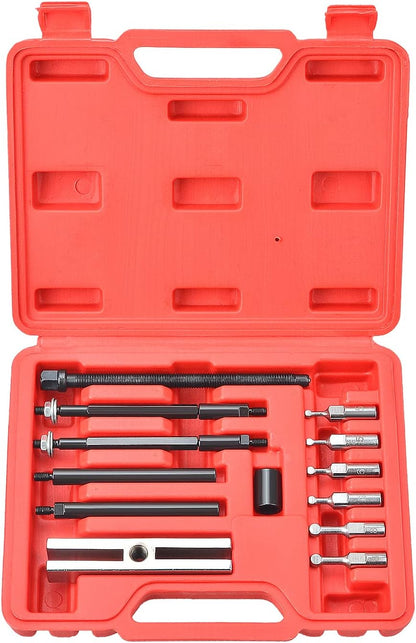 Juego de 13 piezas de extractor de rodamientos.