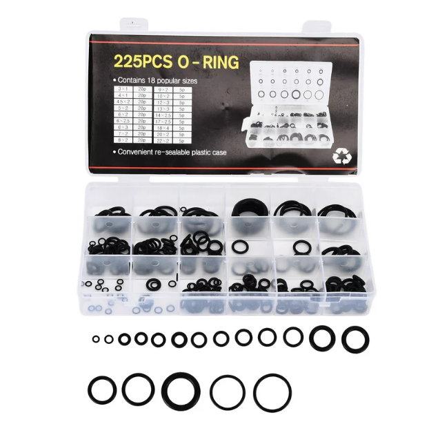 Kit Surtido De Orings O Ring  225pcs -