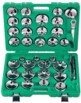Kit extractores de filtros de aceite de aceite de 35pcs.