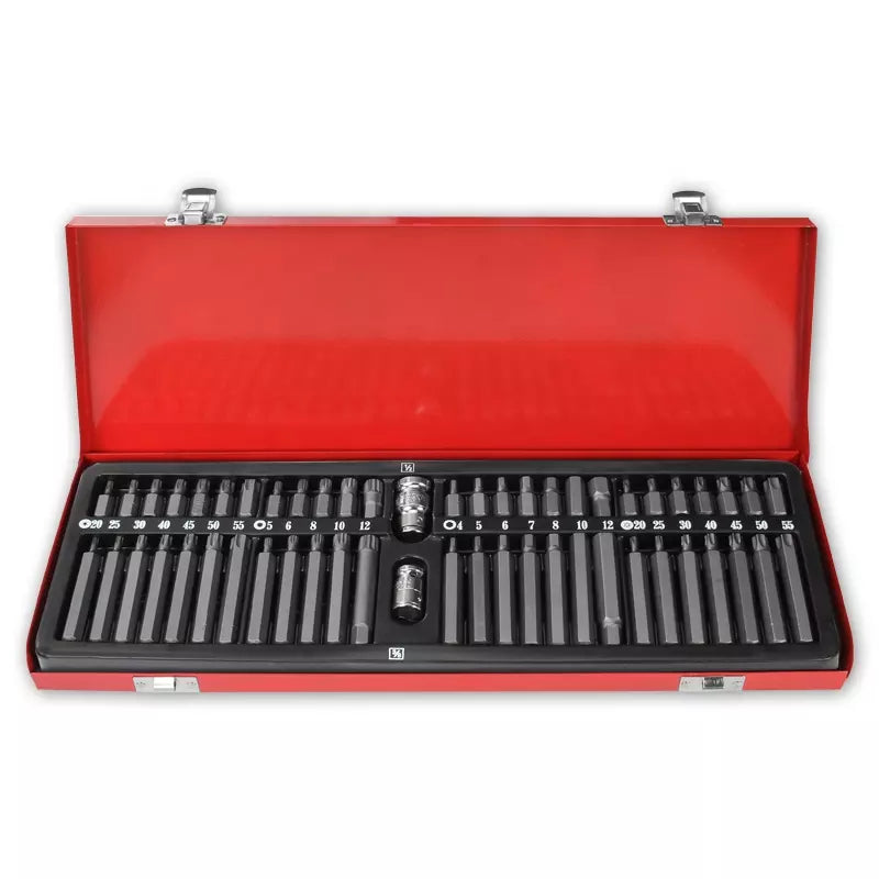 Kit de puntas torx, Allen y estella de 54pcs
