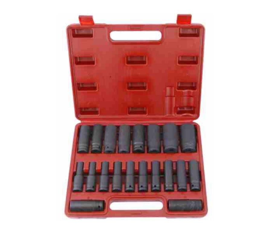 Dados Largos Impacto 1/2 20pc  - 8 A 32 Mm