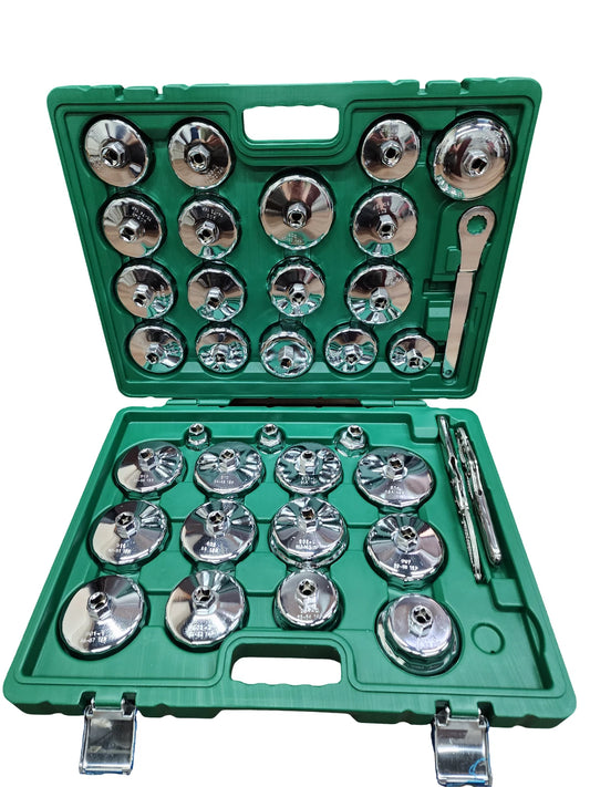 Kit extractores de filtros de aceite de aceite de 35pcs.