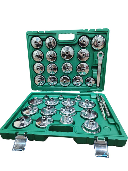 Kit extractores de filtros de aceite de aceite de 35pcs.